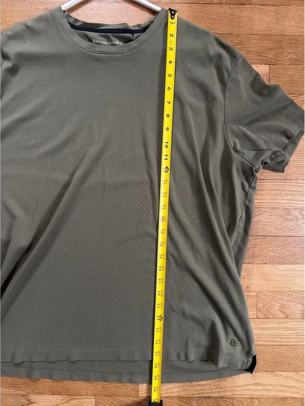 2XL - Men - Banana Republic Luxe Touch Tee Green T-Shirt